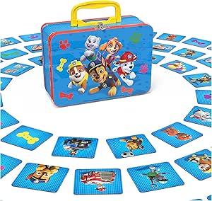 Bekijk leuke cadeautip : PAW Patrol - Memo-spel met draagbaar mini-opbergblik